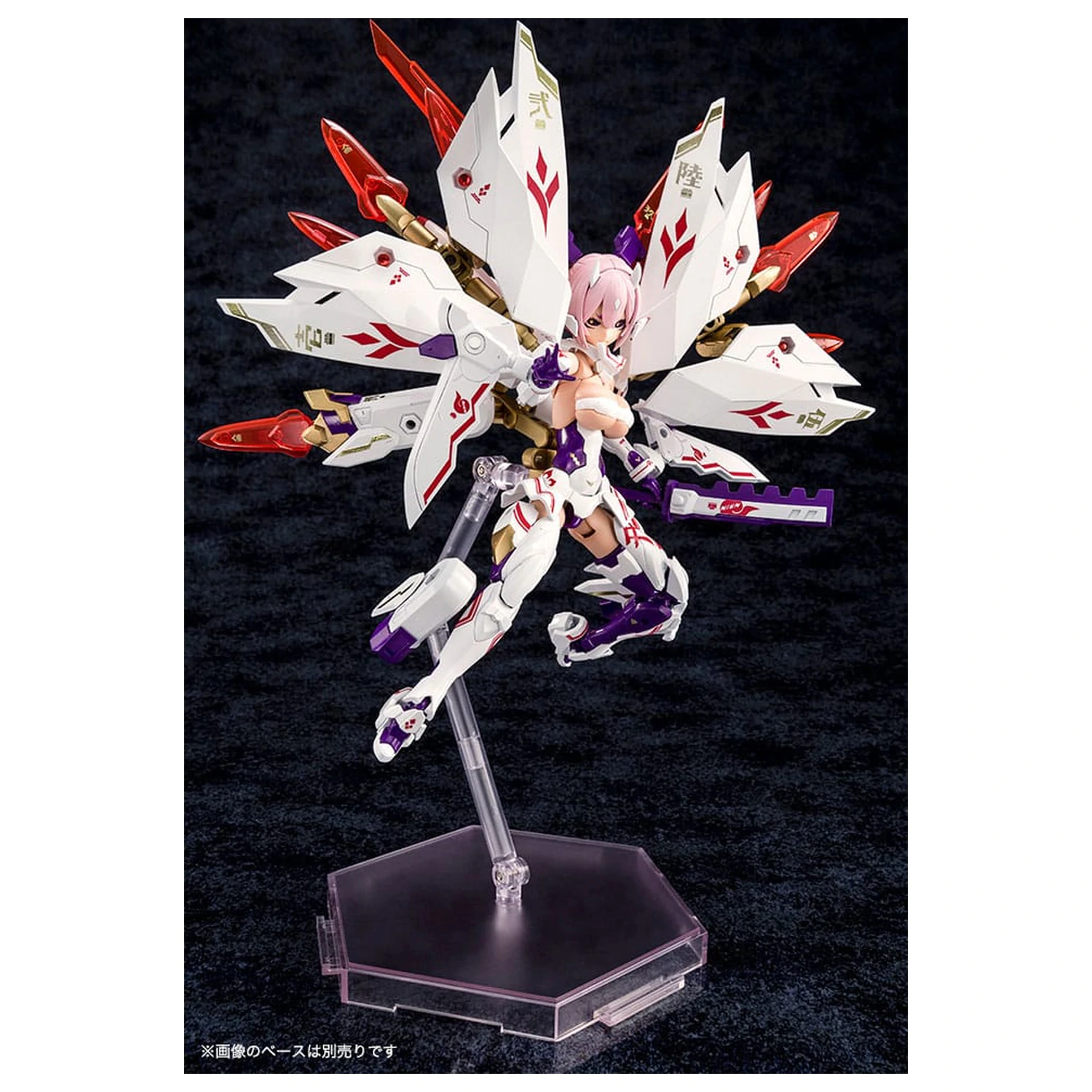 Megami Device Plastic Model 1/1 Asra Nine-Tails 14 cm fotografija izdelka