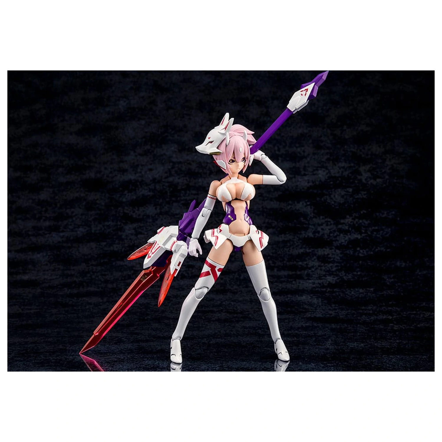 Megami Device Plastic Model 1/1 Asra Nine-Tails 14 cm fotografija izdelka