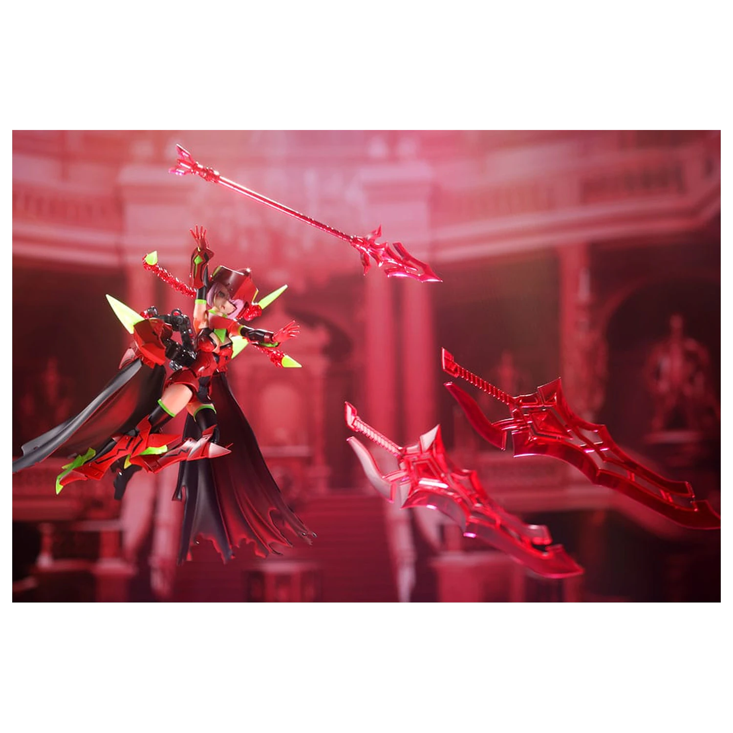 Megami Device Plastični model komplet 1/1 Bullet Knights Executioner Hell Blaze 15 cm fotografija izdelka