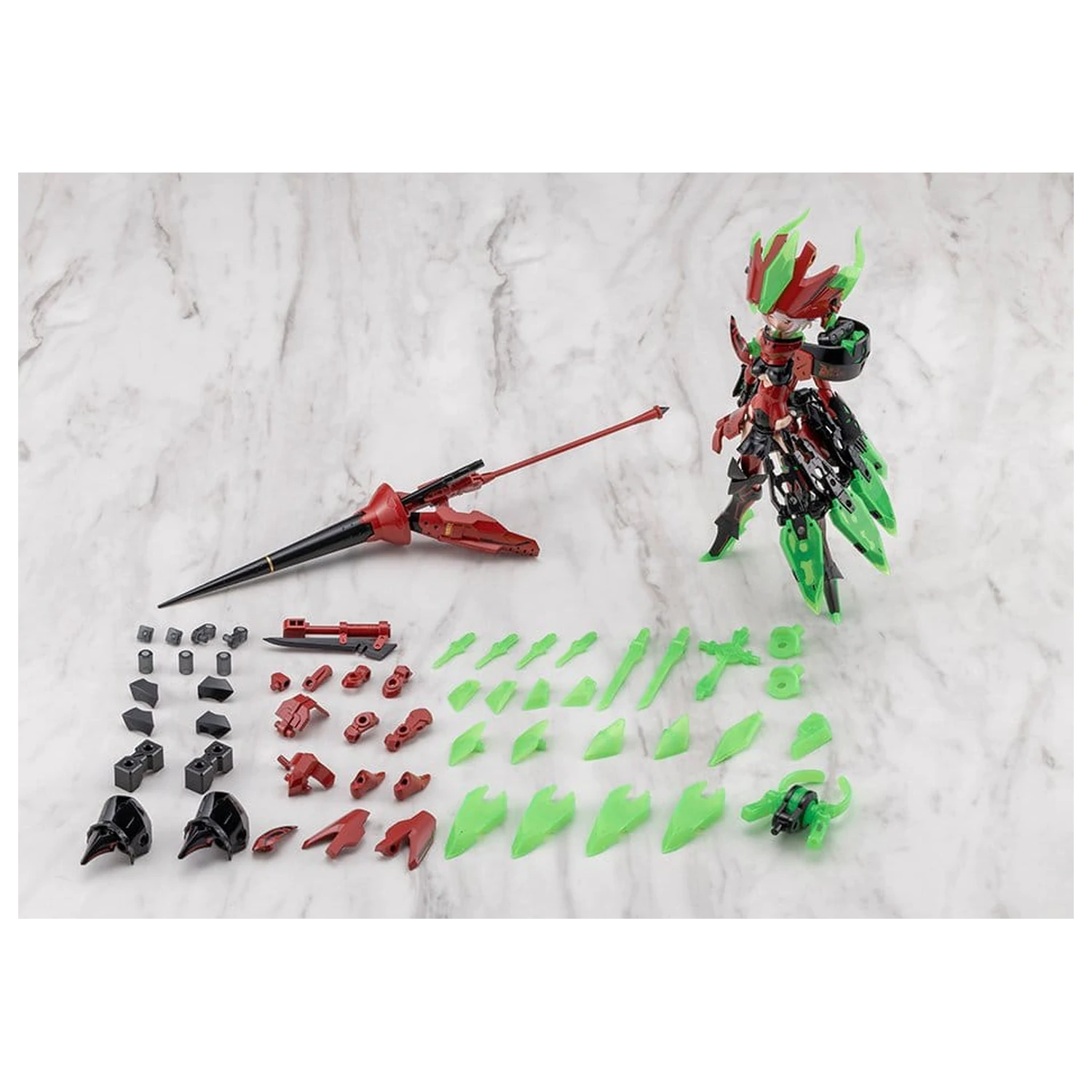 Megami Device Plastic Model Kit 1/1 Bullet Knights Exorcist Hell Blaze 15 cm fotografija izdelka