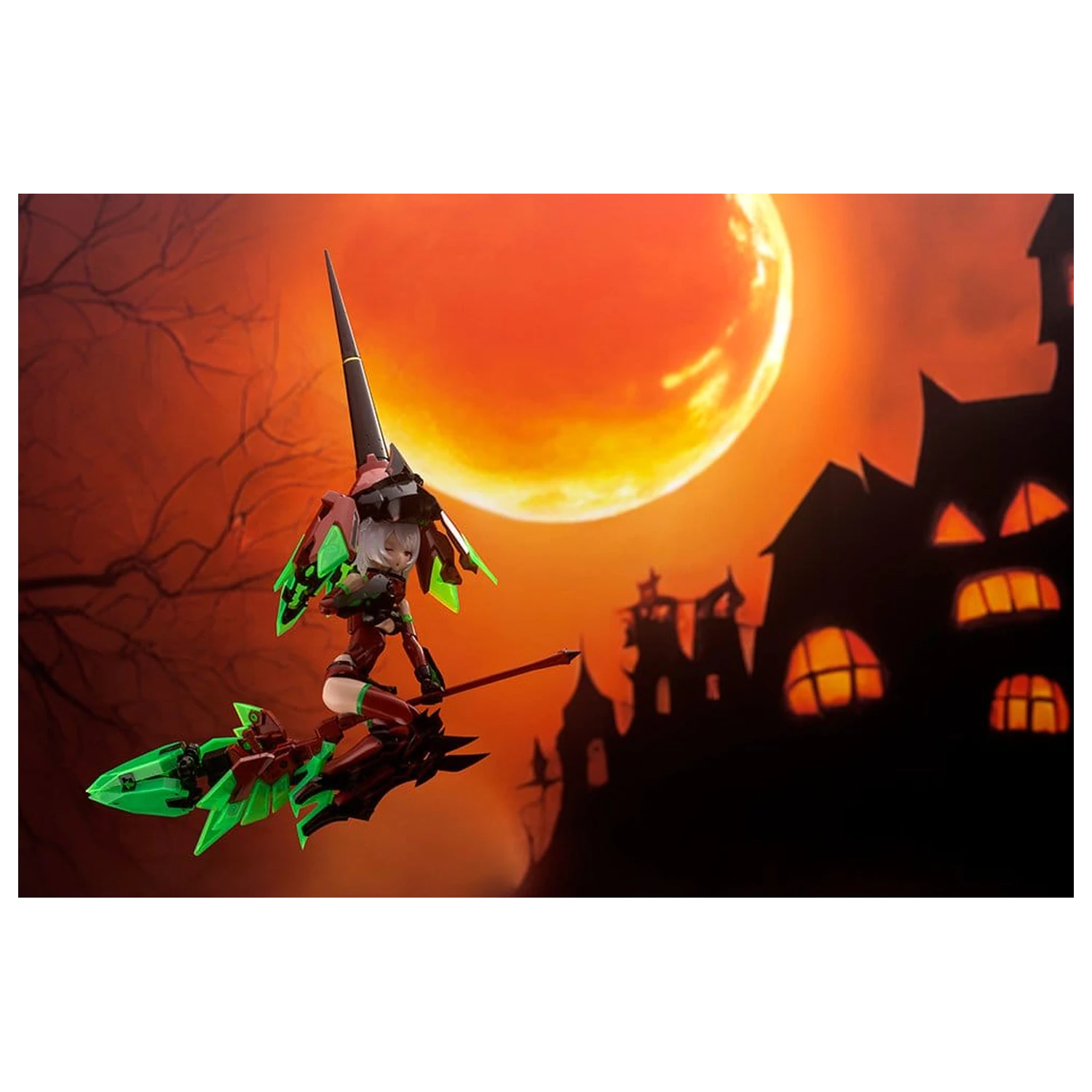 Megami Device Plastic Model Kit 1/1 Bullet Knights Exorcist Hell Blaze 15 cm fotografija izdelka