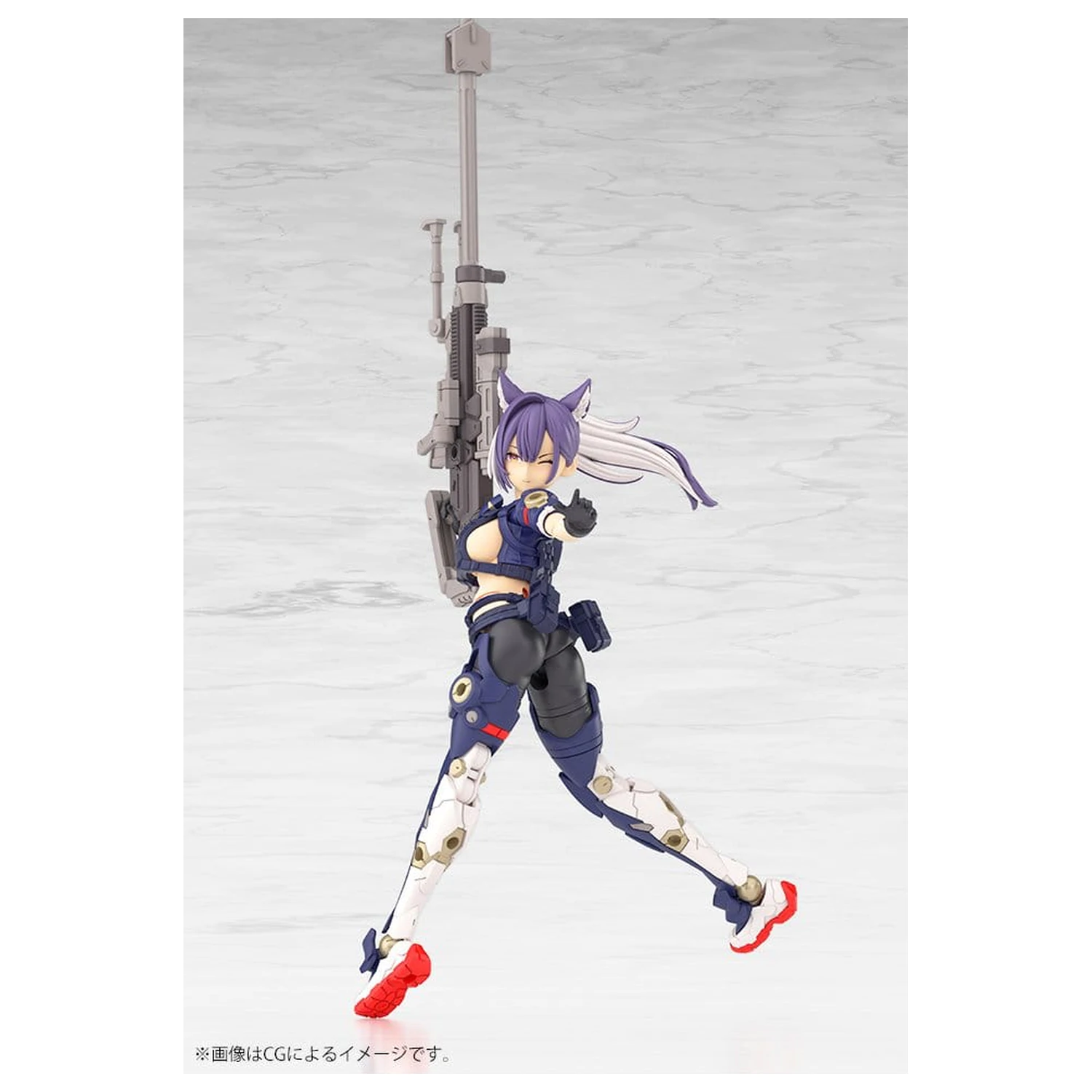 Megami Device Plastični Model Komplet 1/1 Yggdrasis Skoll Sharpshooter 16 cm fotografija izdelka