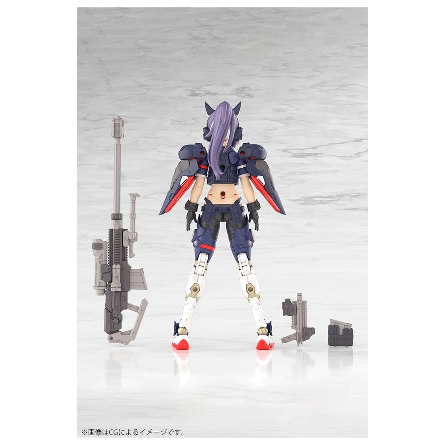 Megami Device Plastični Model Komplet 1/1 Yggdrasis Skoll Sharpshooter 16 cm fotografija izdelka