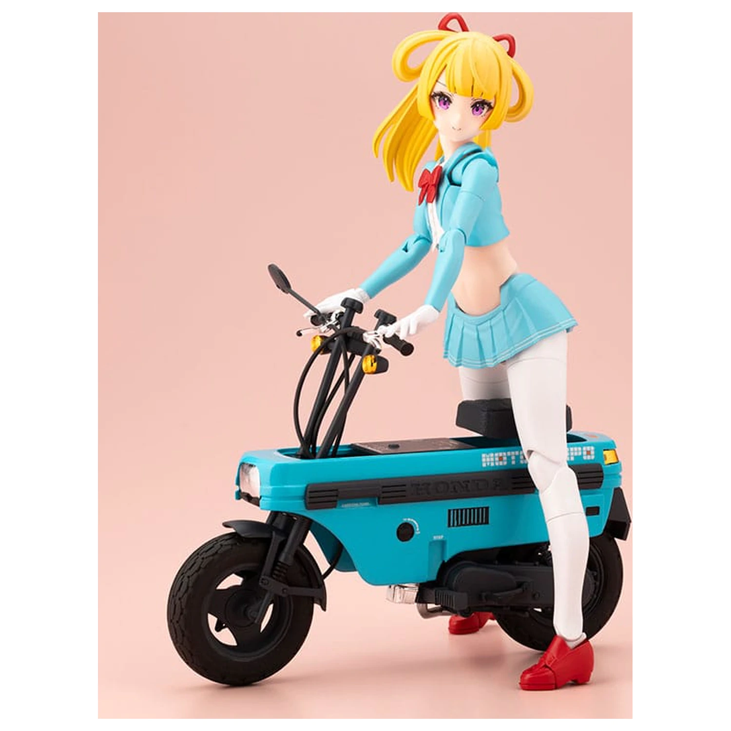 Megami Device Buster Doll Series komplet plastičnih modelov 1/1 Knight Alice z Honda AB12 Motocompo 15 cm fotografija izdelka