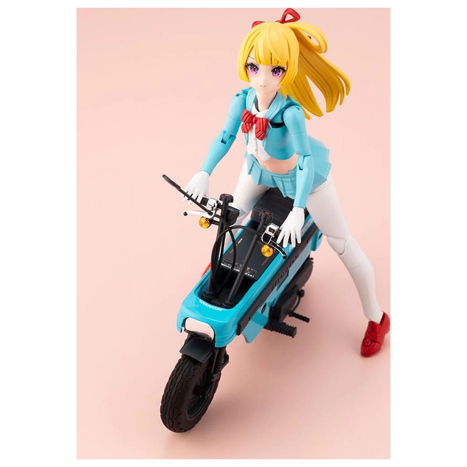 Megami Device Buster Doll Series komplet plastičnih modelov 1/1 Knight Alice z Honda AB12 Motocompo 15 cm fotografija izdelka