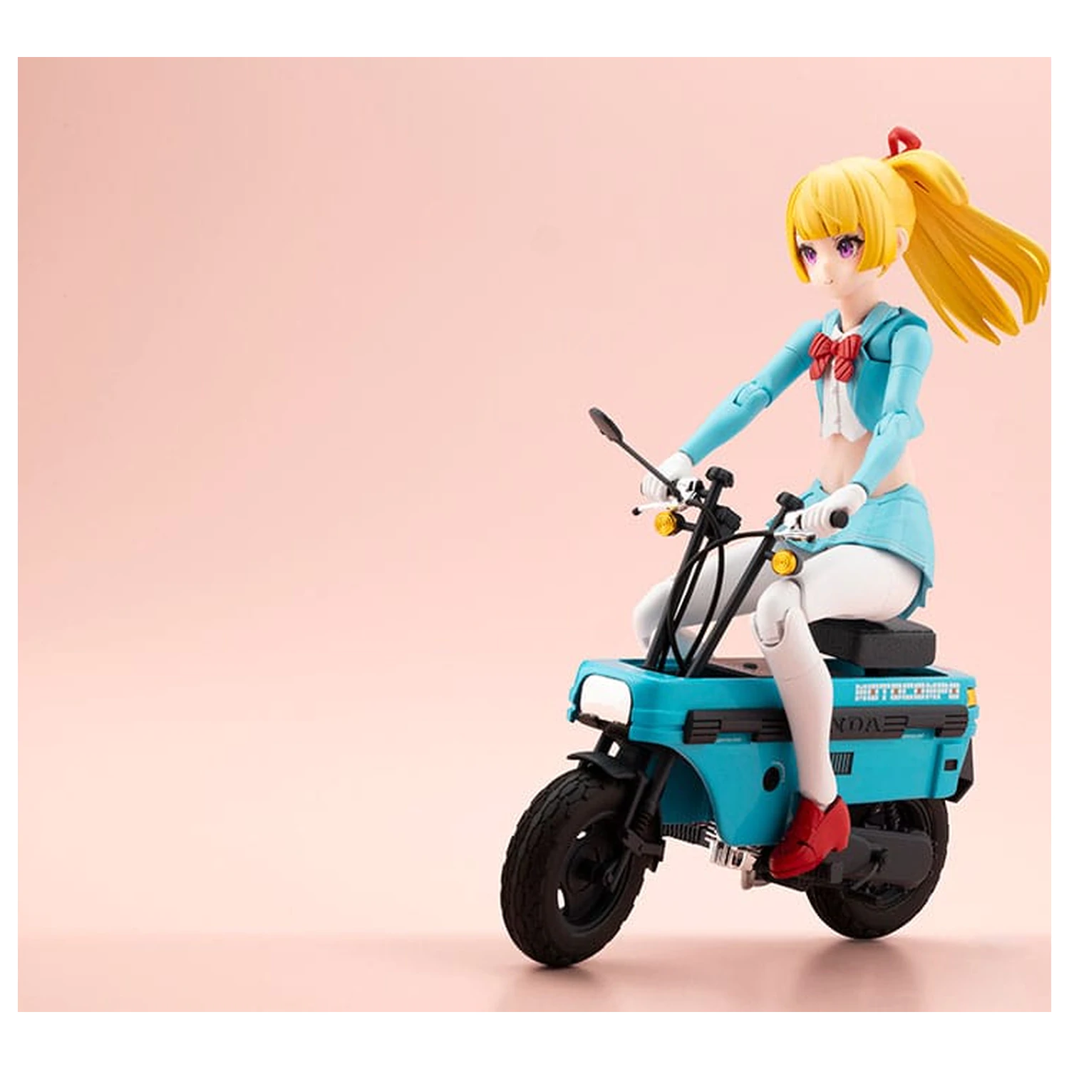 Megami Device Buster Doll Series komplet plastičnih modelov 1/1 Knight Alice z Honda AB12 Motocompo 15 cm fotografija izdelka