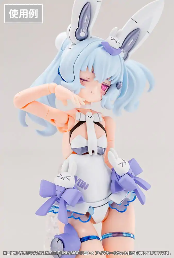 Megami Device M.S.G. Plastični modelarski komplet 1/1 Puni Mofu Yuki Tu Eye Decal Set fotografija izdelka