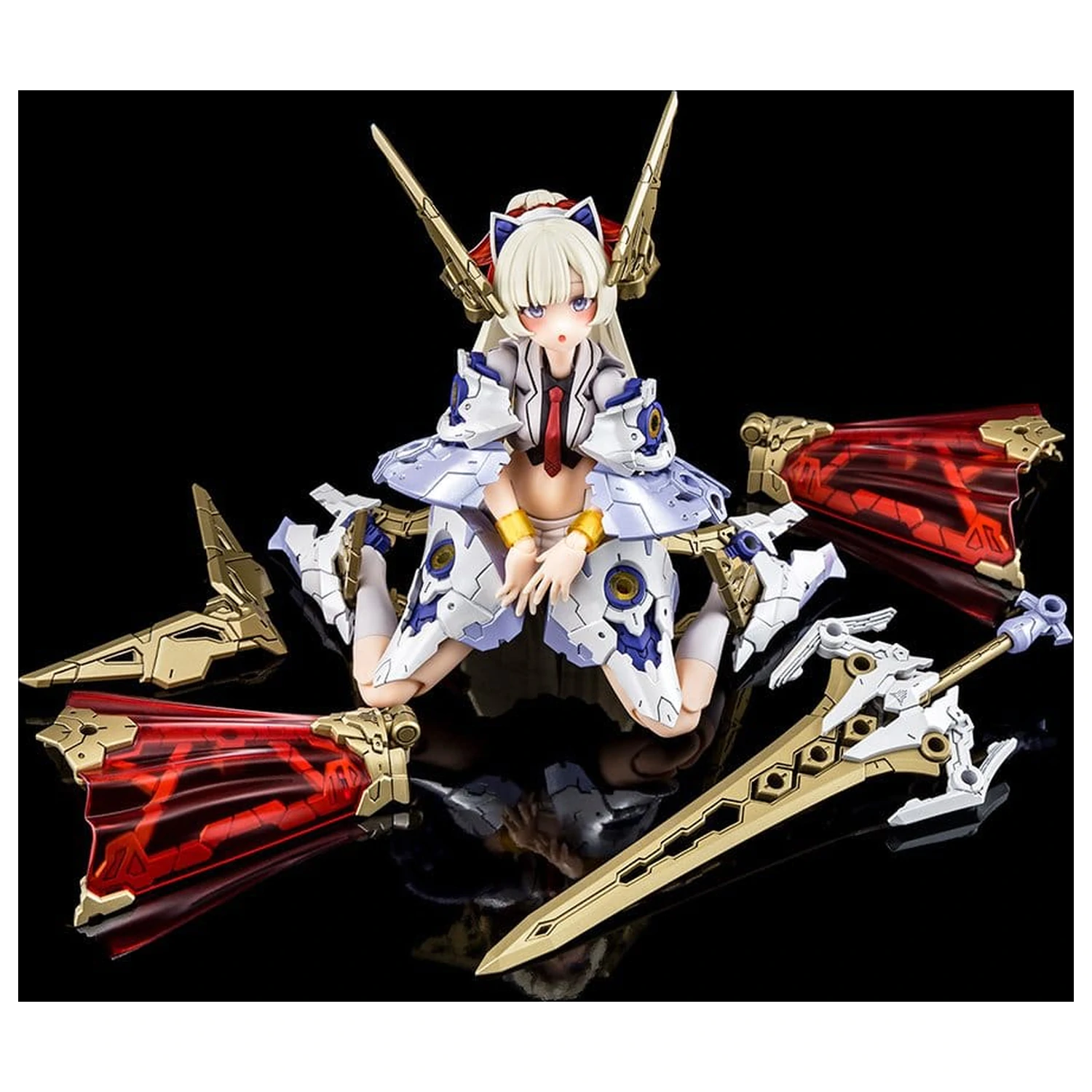 Megami Device plastični model Kit 1/1 Buster Doll Paladin (Reprodukcija) 18 cm fotografija izdelka