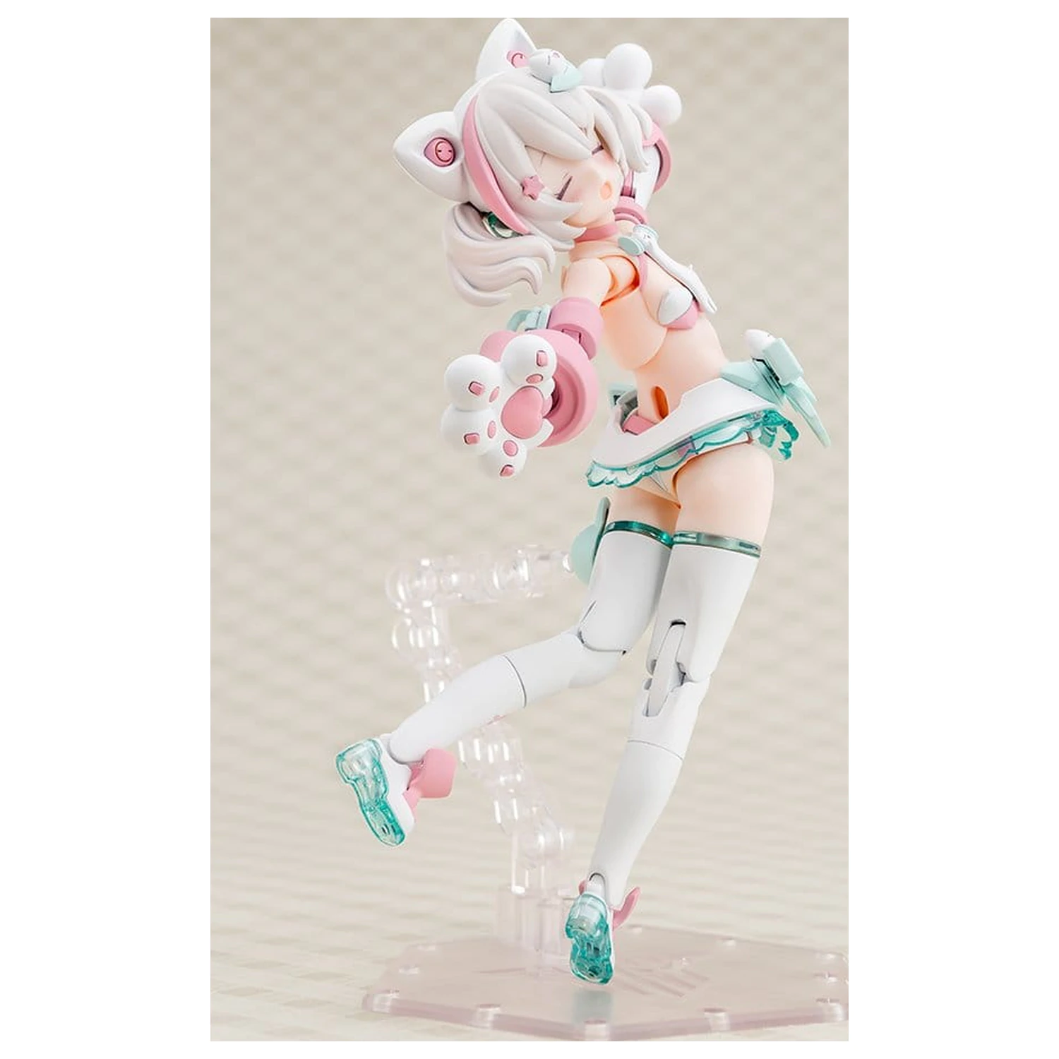 Megami Device plastični model kit 1/1 Puni Mofu Shiro Mao 14 cm fotografija izdelka