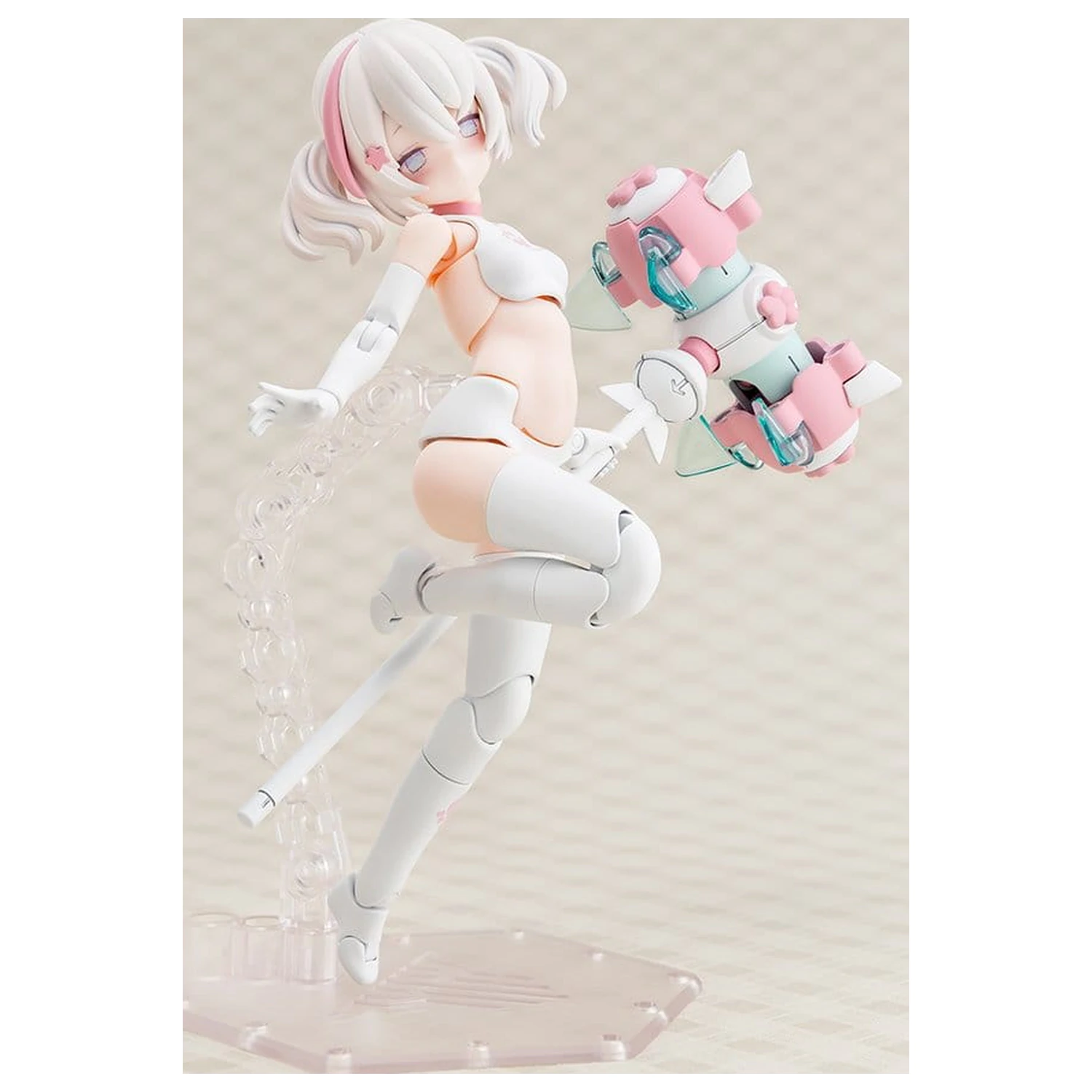 Megami Device plastični model kit 1/1 Puni Mofu Shiro Mao 14 cm fotografija izdelka