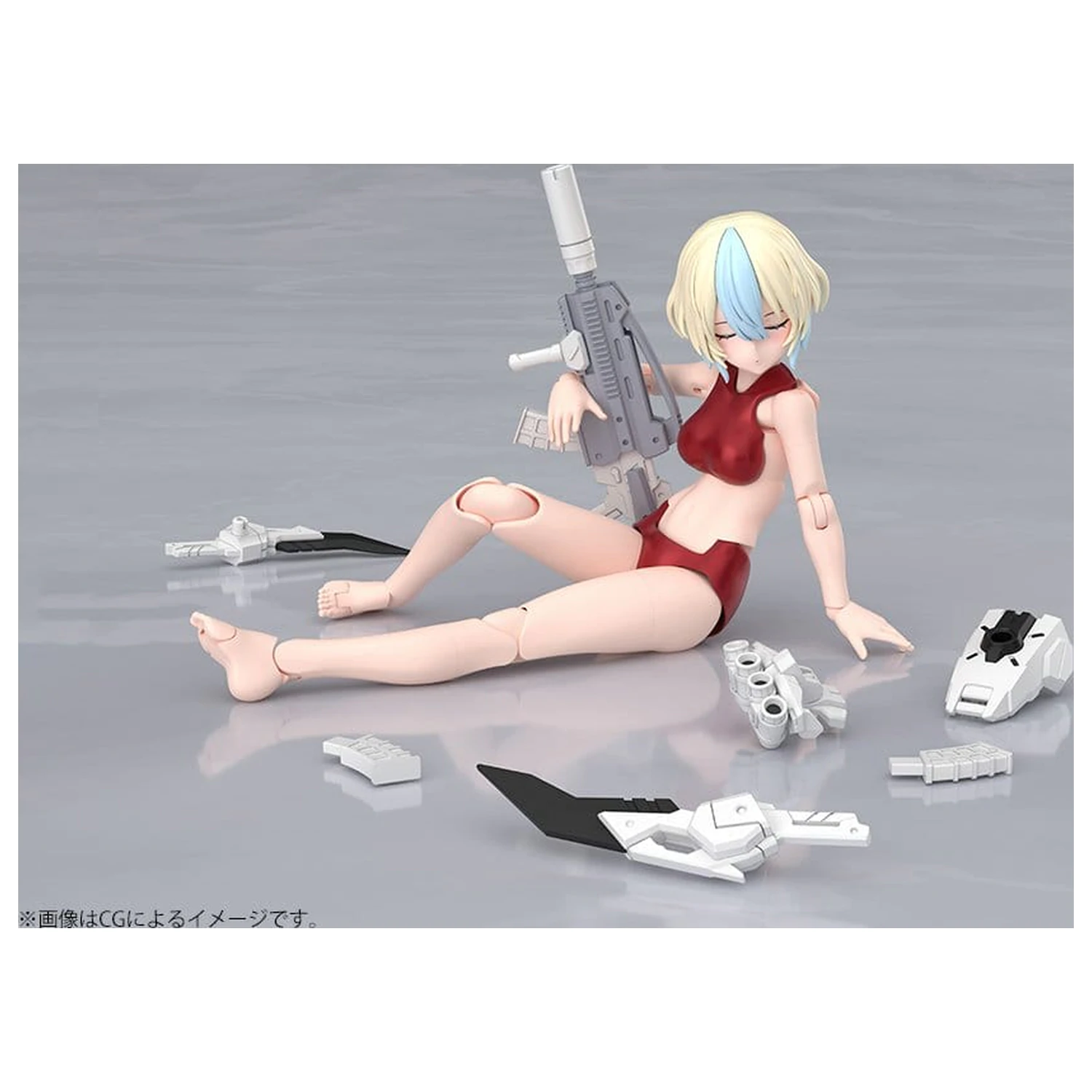 Megami Device Plastični model 1/1 Yggdrasis Garm Ripper Avalanche 17 cm fotografija izdelka