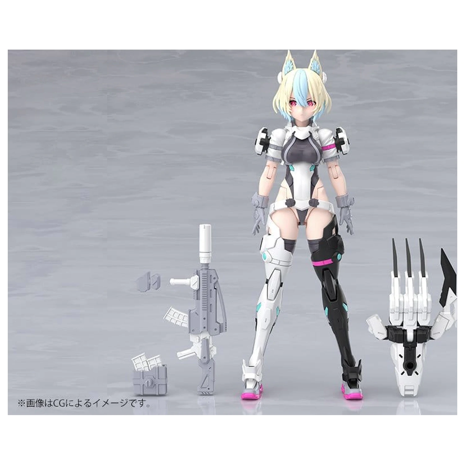 Megami Device Plastični model 1/1 Yggdrasis Garm Ripper Avalanche 17 cm fotografija izdelka