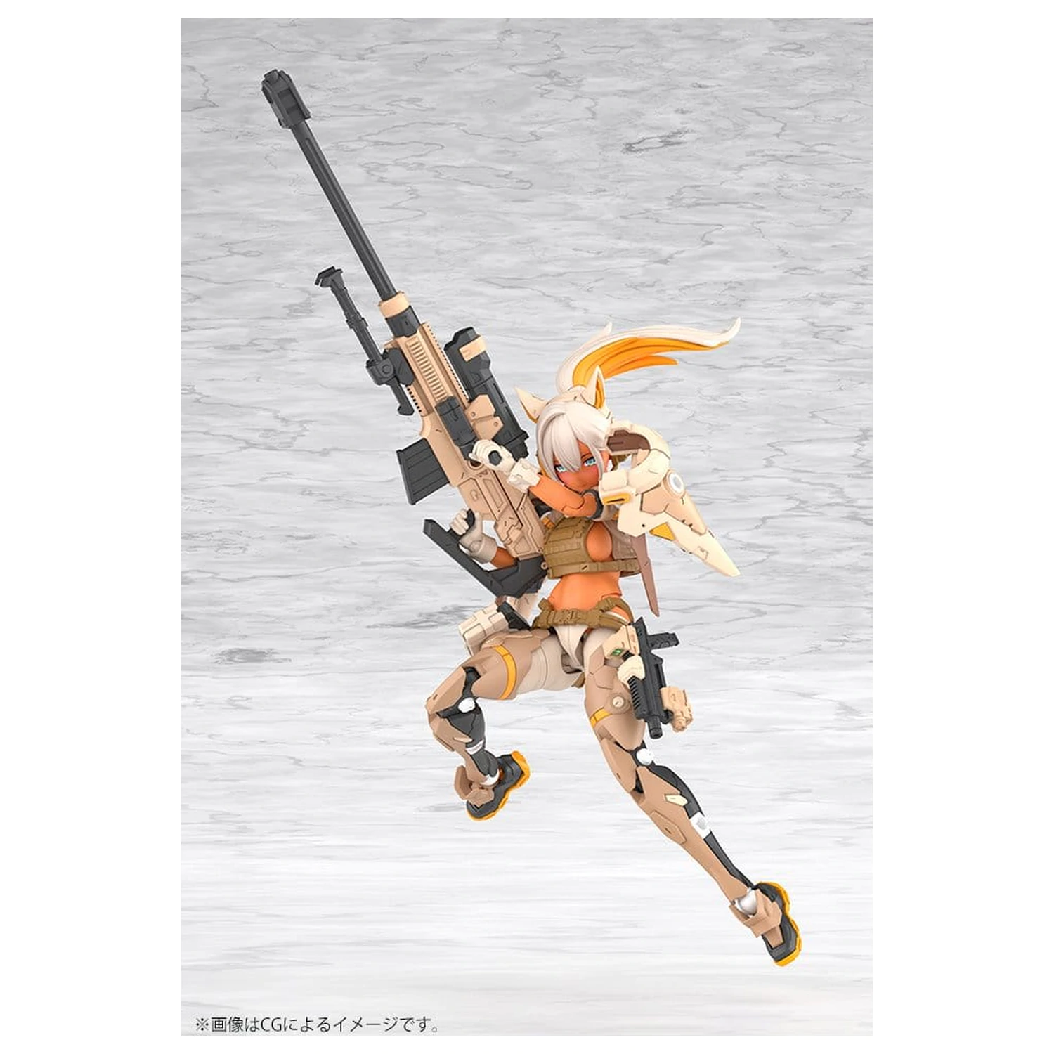 Megami Device Plastični Model 1/1 Yggdrasis Skoll Sharpshooter Tempest 16 cm fotografija izdelka