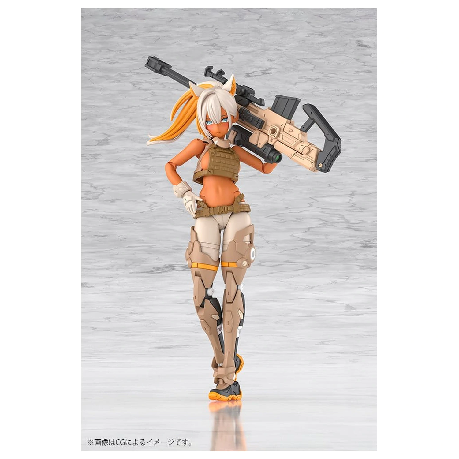 Megami Device Plastični Model 1/1 Yggdrasis Skoll Sharpshooter Tempest 16 cm fotografija izdelka