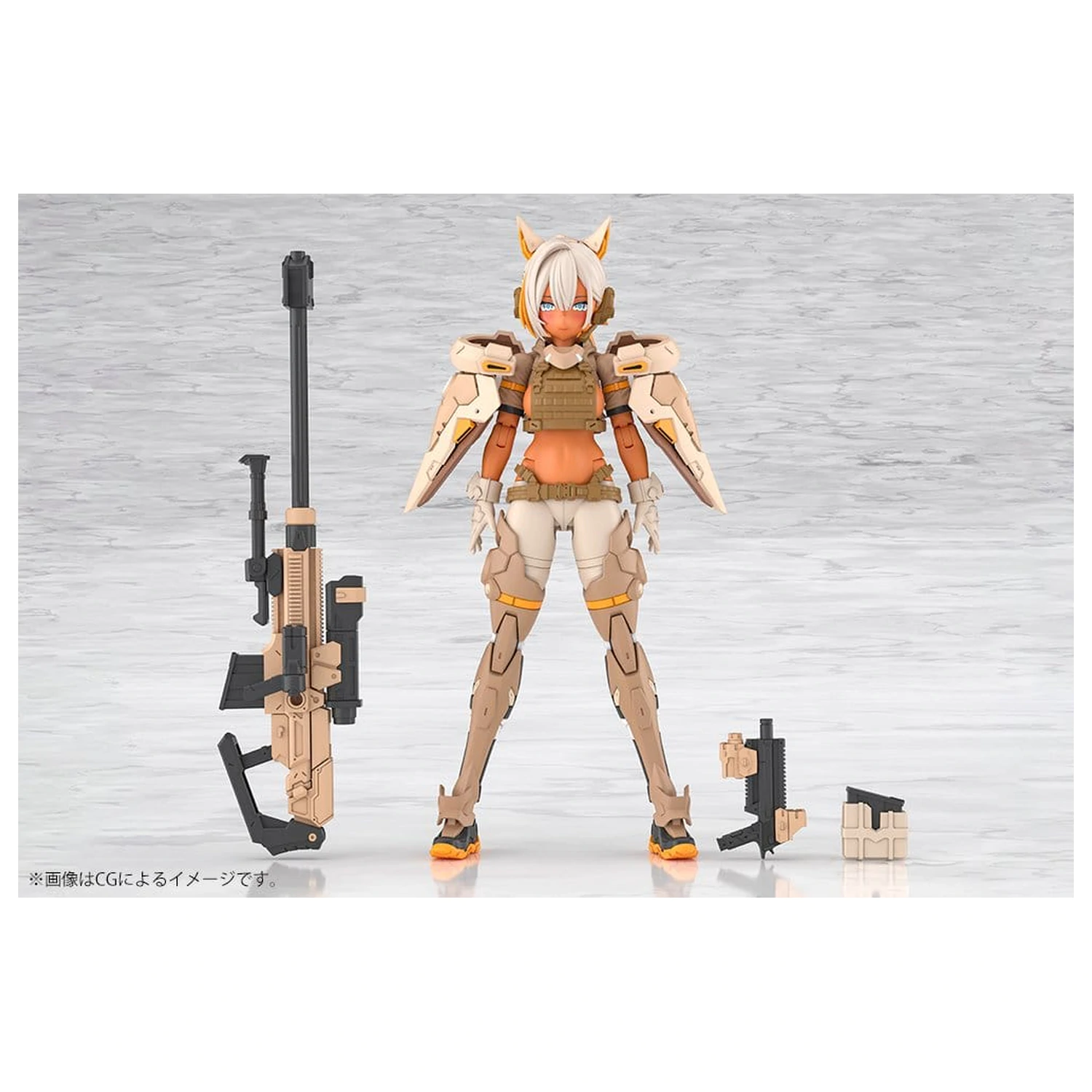 Megami Device Plastični Model 1/1 Yggdrasis Skoll Sharpshooter Tempest 16 cm fotografija izdelka