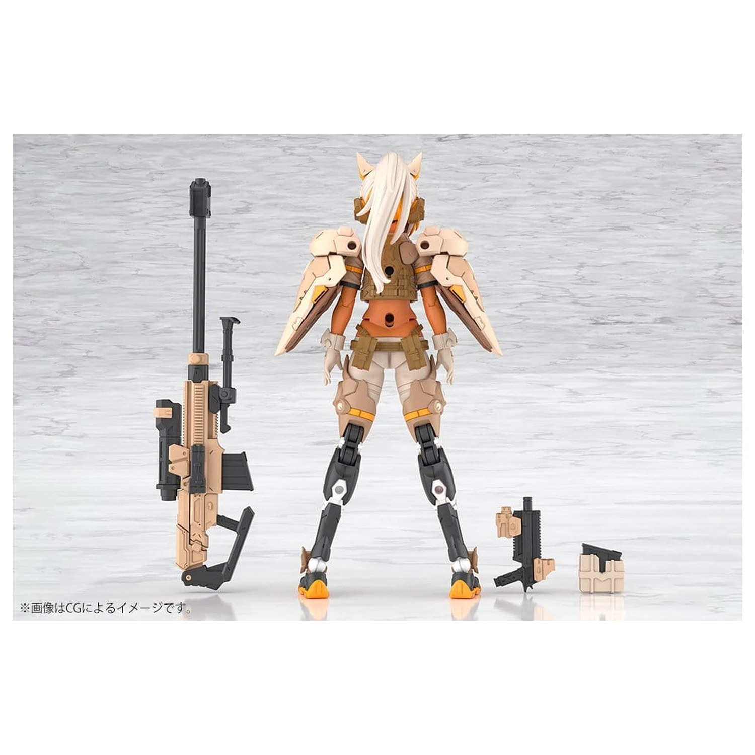 Megami Device Plastični Model 1/1 Yggdrasis Skoll Sharpshooter Tempest 16 cm fotografija izdelka
