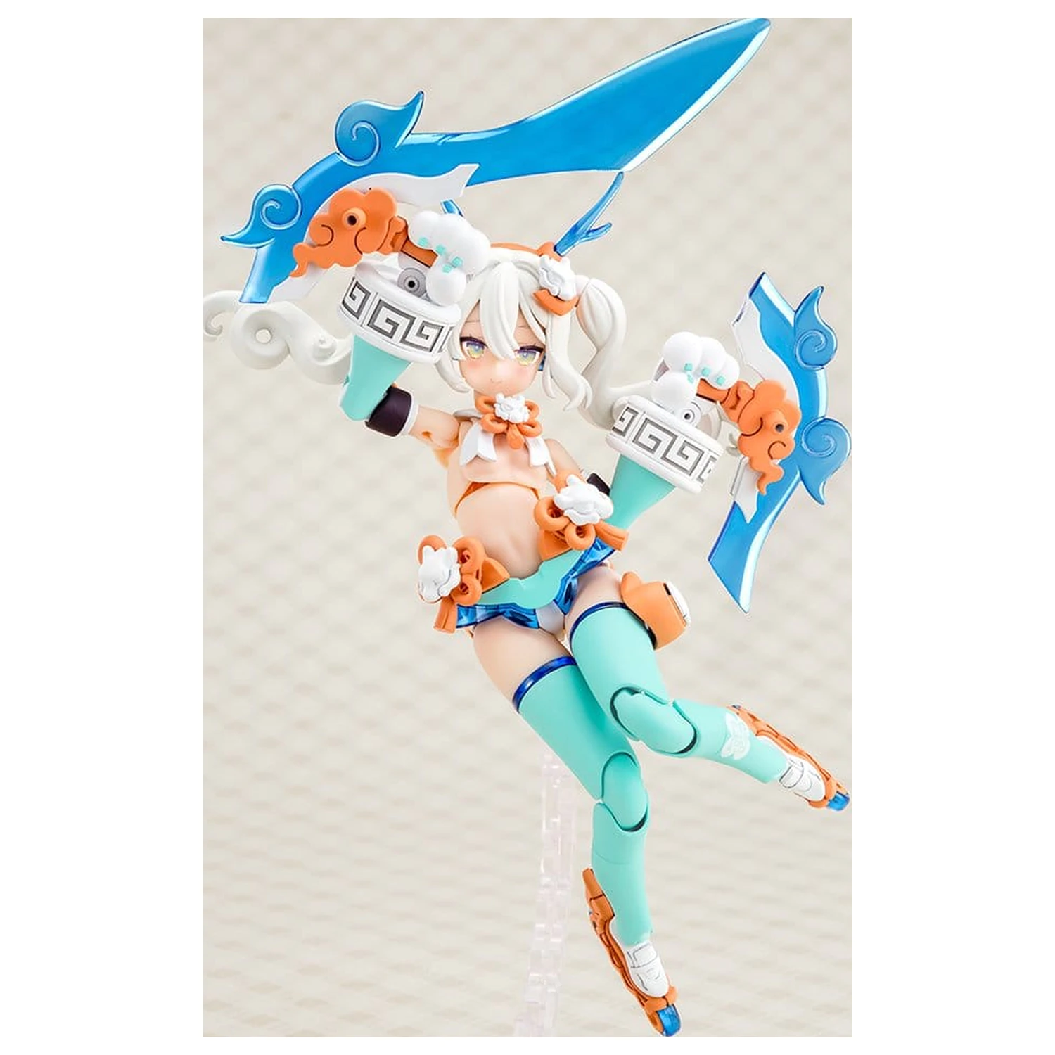 Megami Device Puni Mofu Plastic Model Komplet 1/1 Lin 15 cm fotografija izdelka