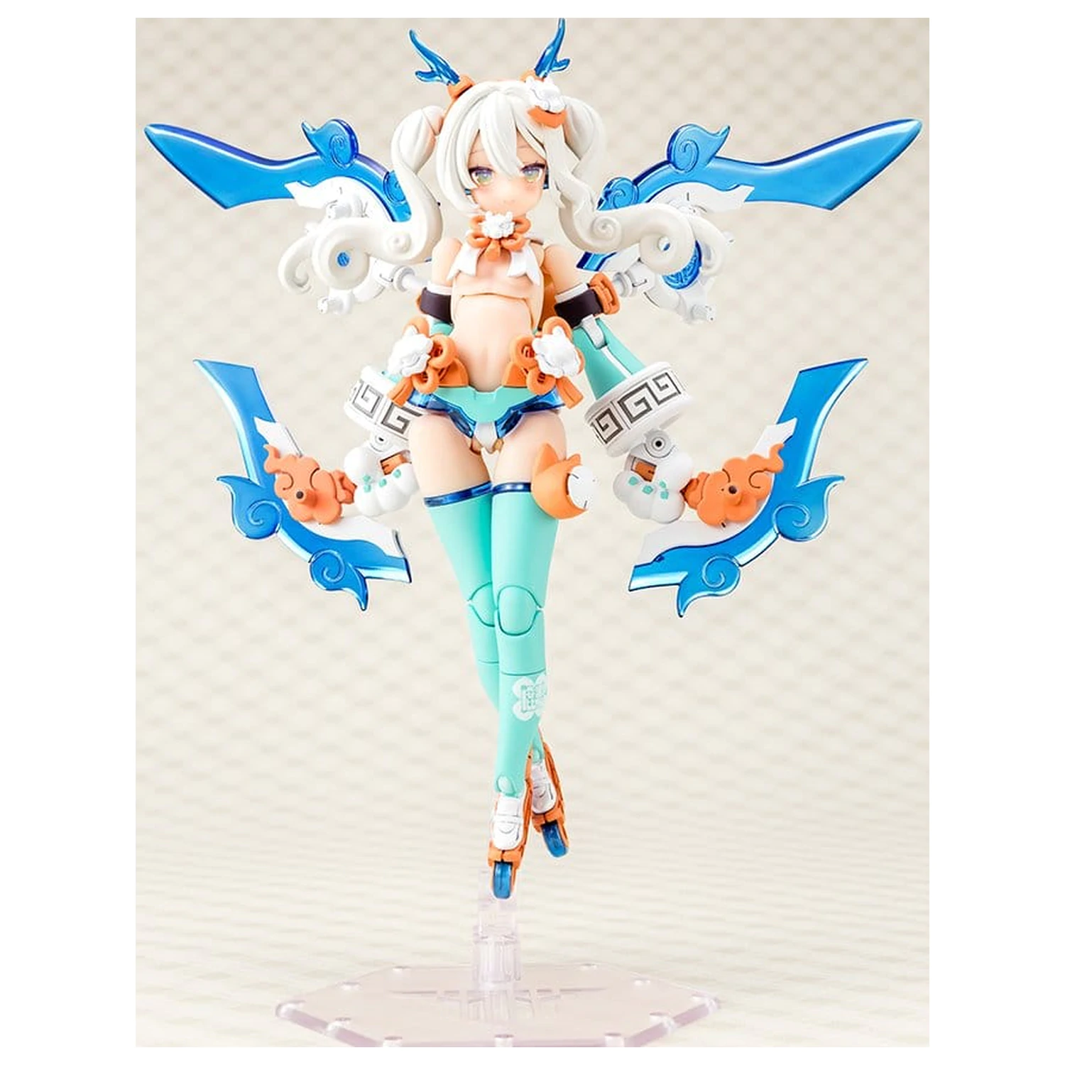 Megami Device Puni Mofu Plastic Model Komplet 1/1 Lin 15 cm fotografija izdelka