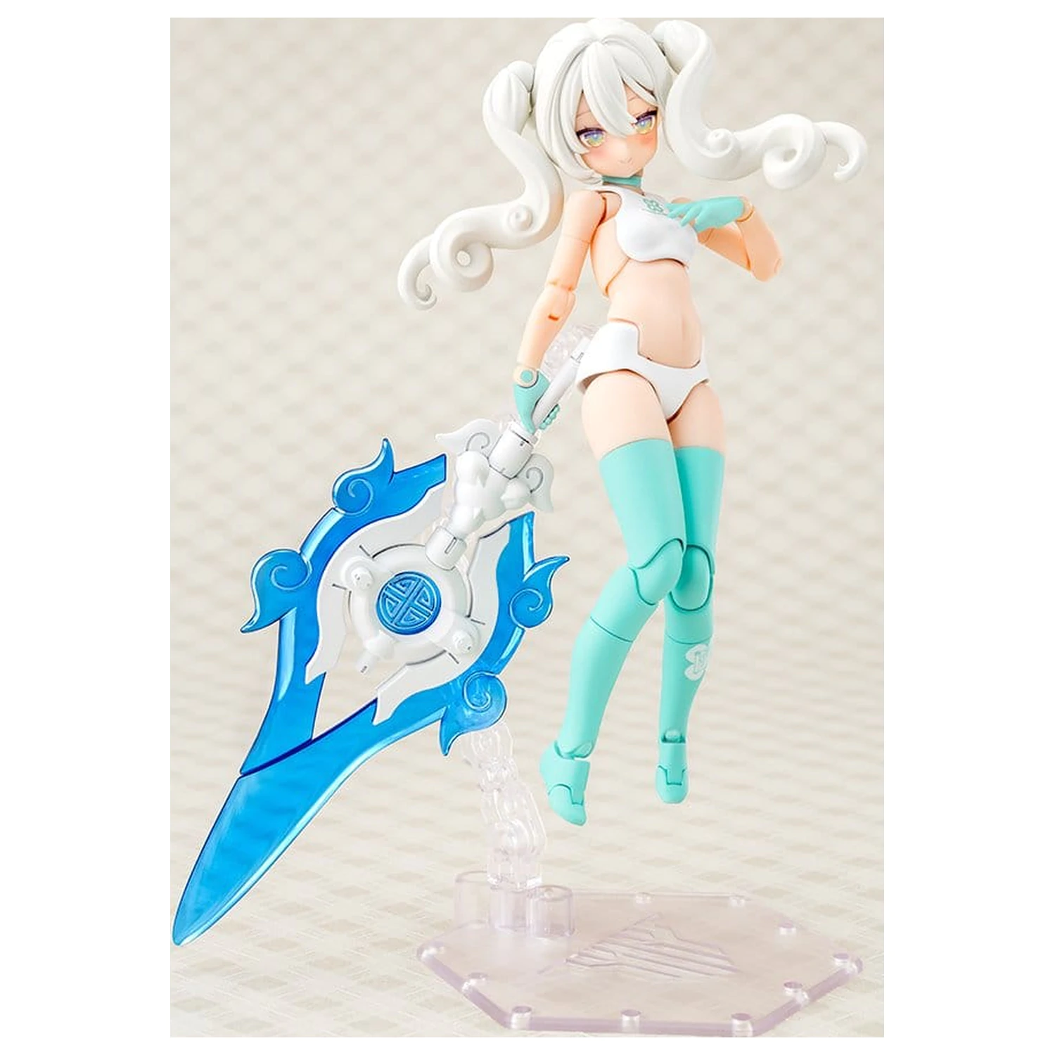 Megami Device Puni Mofu Plastic Model Komplet 1/1 Lin 15 cm fotografija izdelka