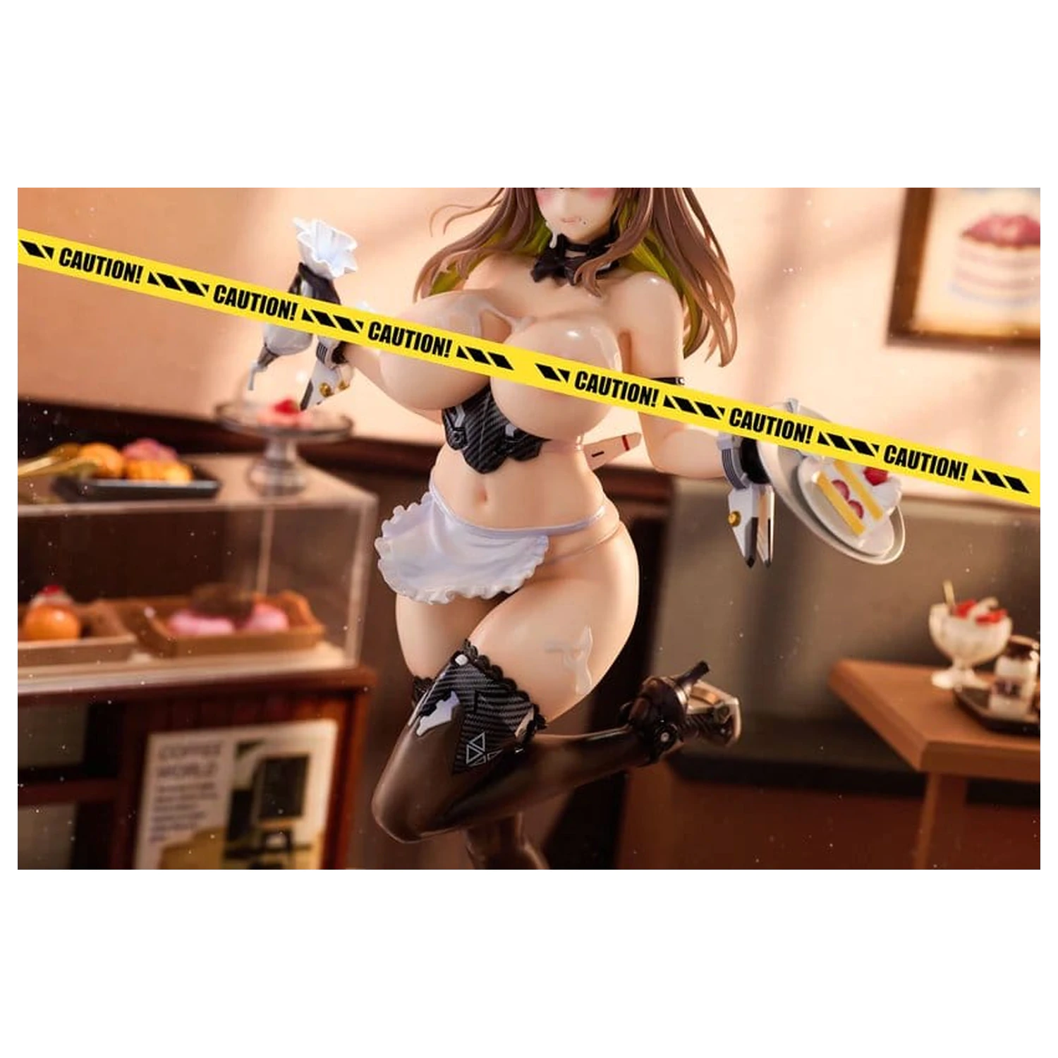 Meido-Busou PVC figura 1/6 Blade Strawberry on the Shortcake Ver. 28 cm fotografija izdelka
