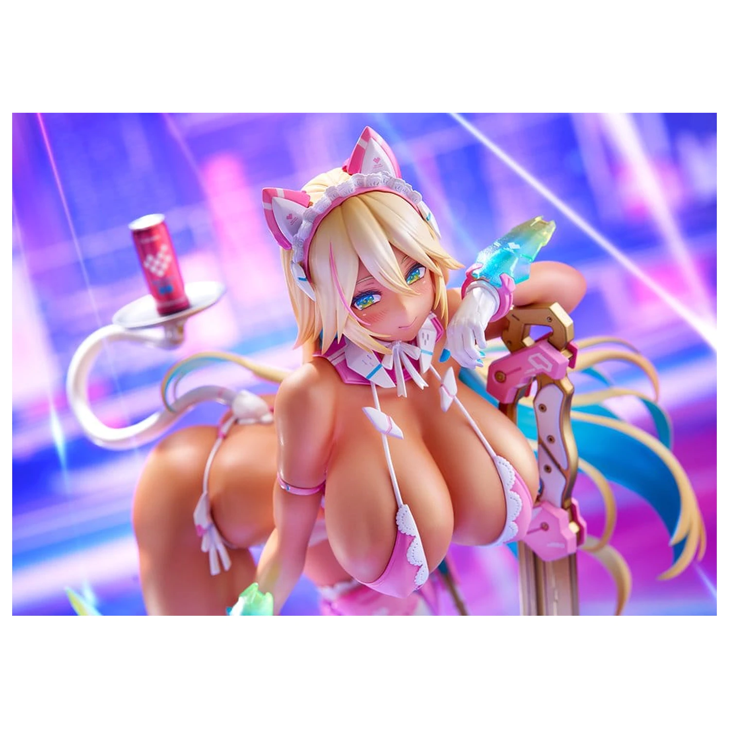 Meido-Busou PVC figura 1/7 Ax Experimental Equipment - Ama gal camouflage Ver. 24 cm fotografija izdelka