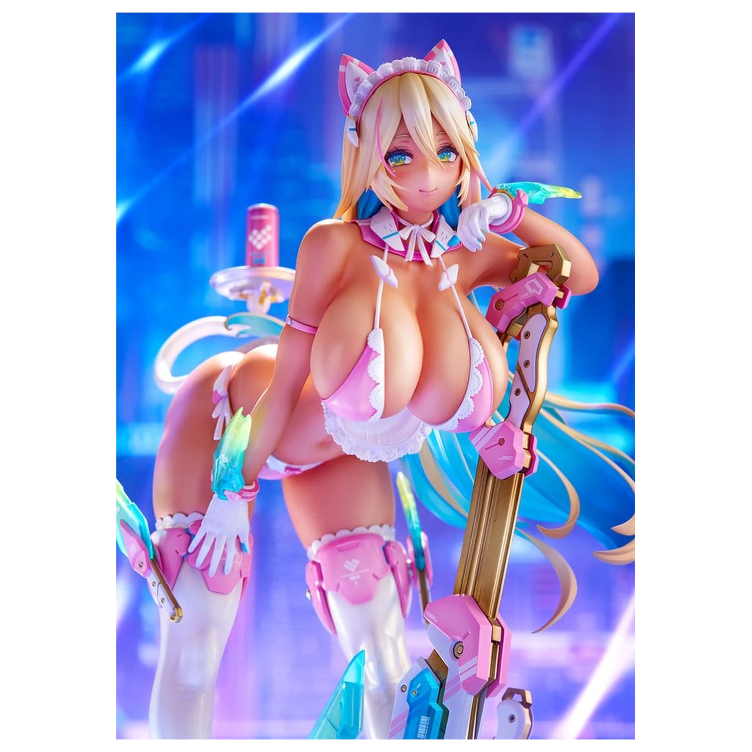 Meido-Busou PVC figura 1/7 Ax Experimental Equipment - Ama gal camouflage Ver. 24 cm fotografija izdelka