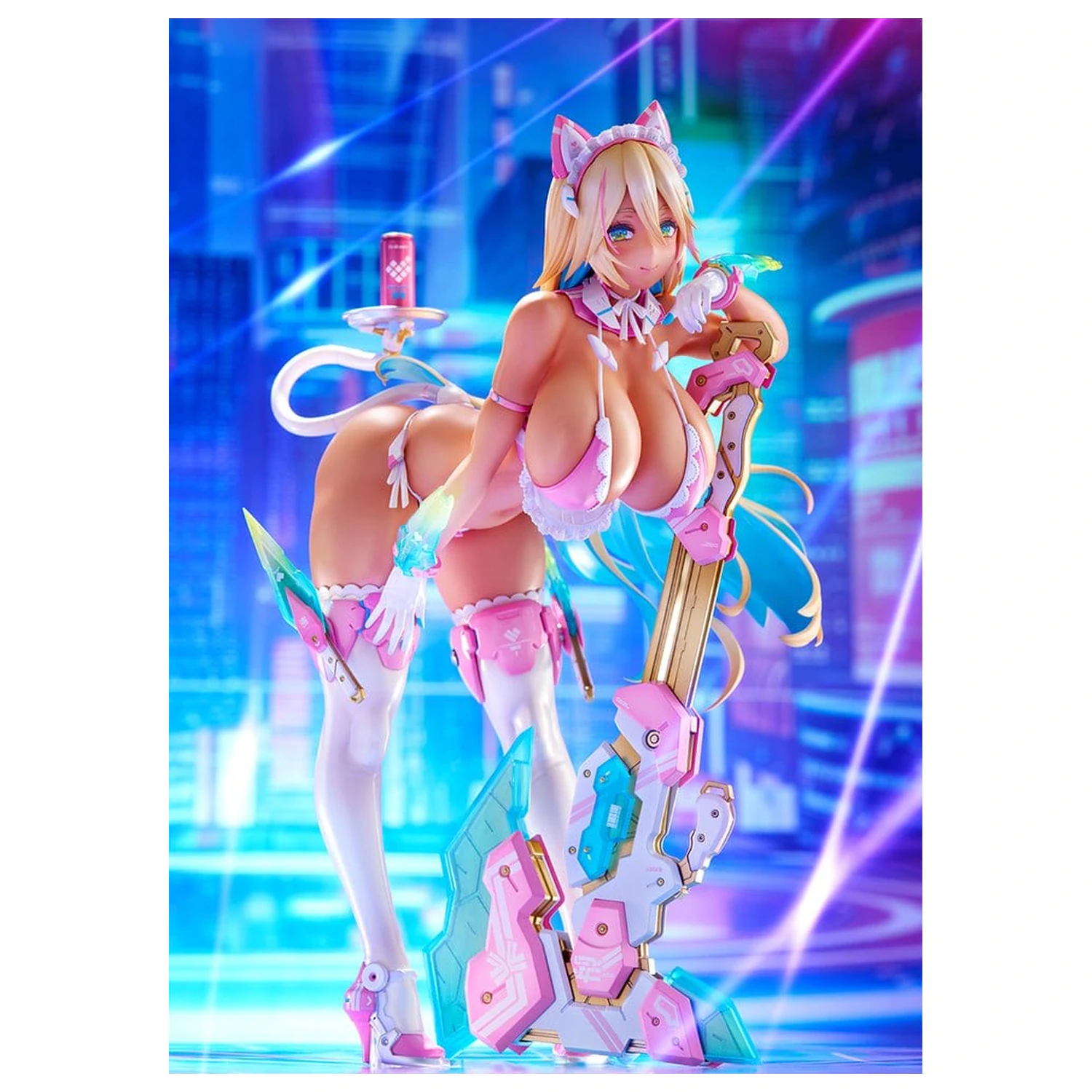 Meido-Busou PVC figura 1/7 Ax Experimental Equipment - Ama gal camouflage Ver. 24 cm fotografija izdelka