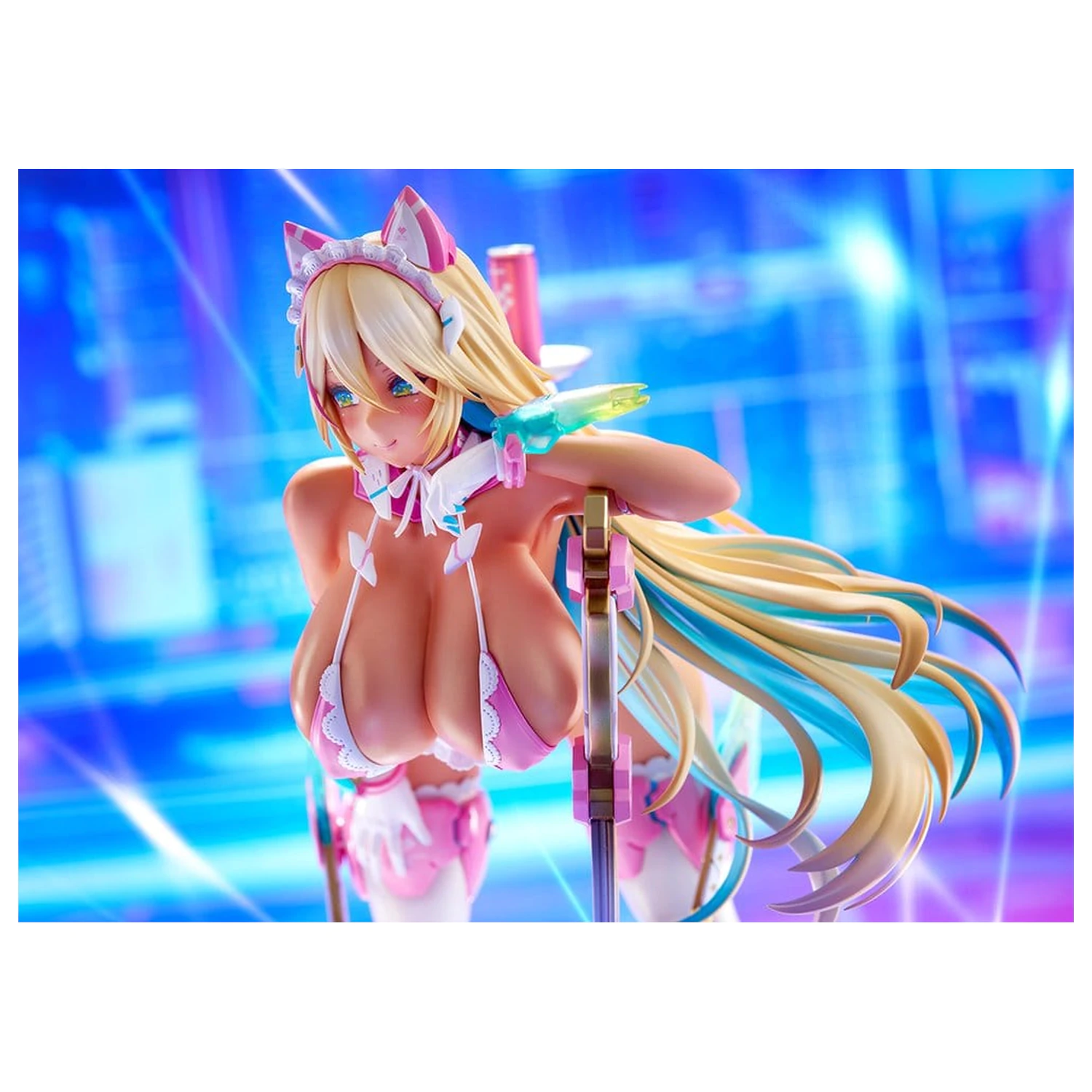 Meido-Busou PVC figura 1/7 Ax Experimental Equipment - Ama gal camouflage Ver. 24 cm fotografija izdelka