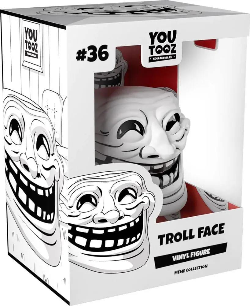 Meme Vinyl Figura Troll Face 7 cm fotografija izdelka