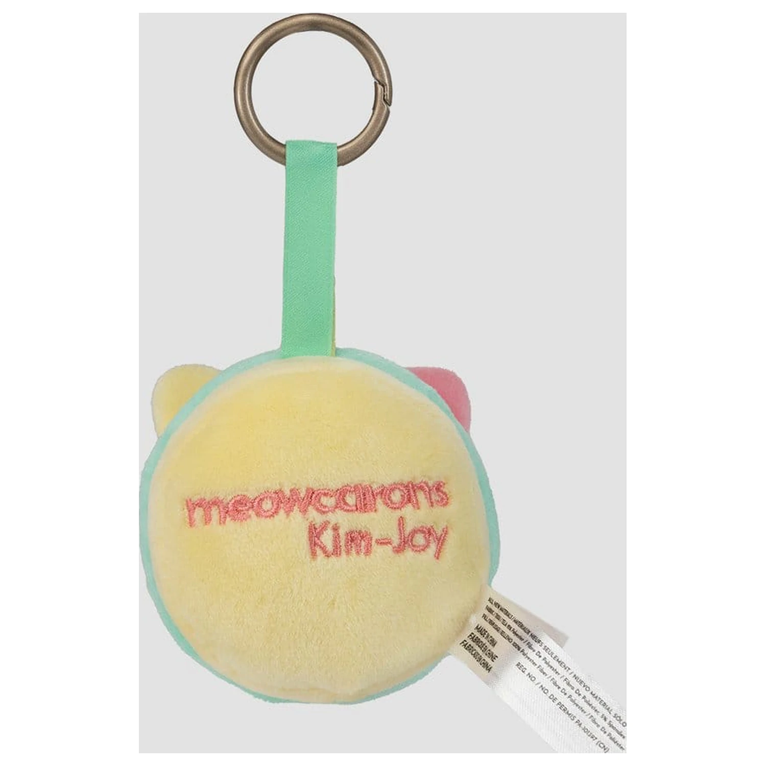 Meowcaron Plush Bag Charm Wink 7 cm fotografija izdelka