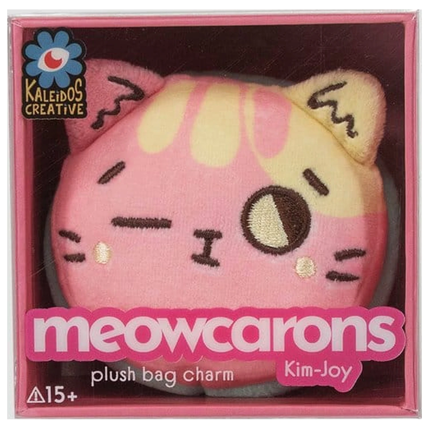 Meowcaron Plush Bag Charm Wink 7 cm fotografija izdelka