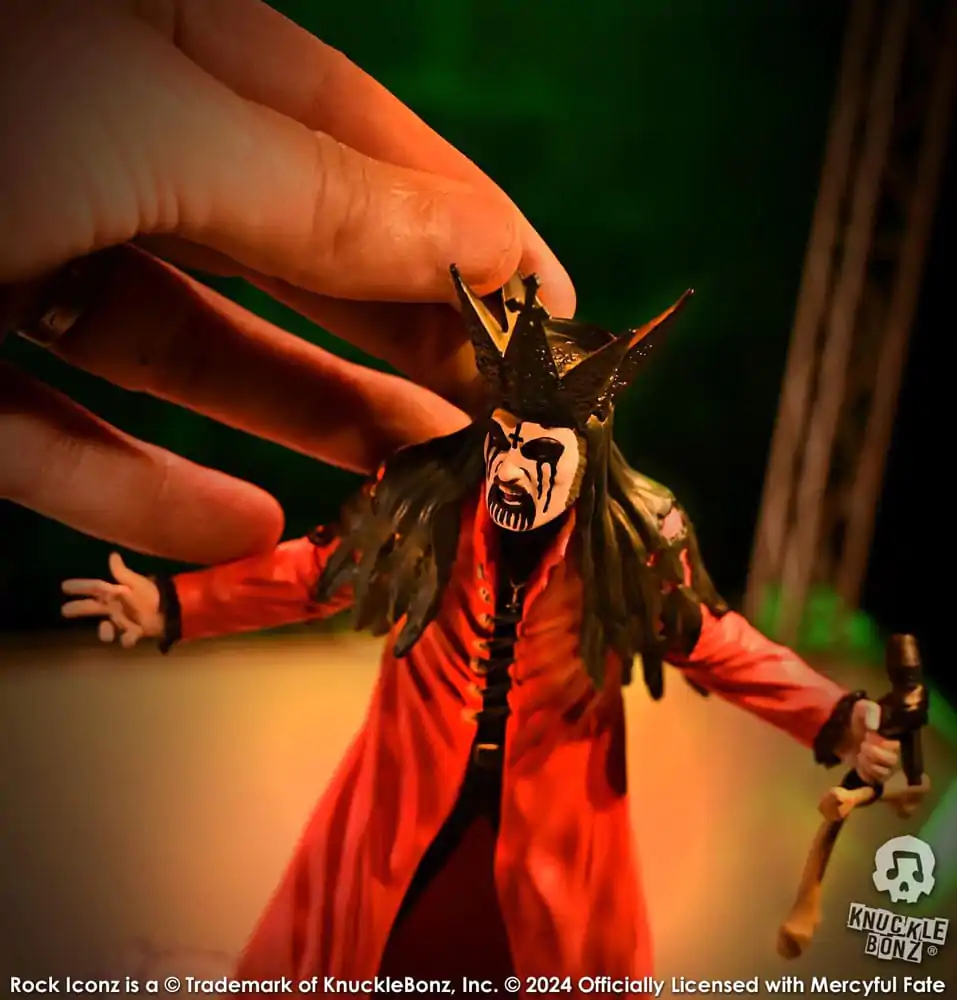 Mercyful Fate Rock Iconz Kip King Diamond III (Red Version) 22 cm fotografija izdelka