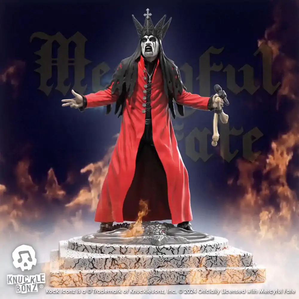 Mercyful Fate Rock Iconz Kip King Diamond III (Red Version) 22 cm fotografija izdelka