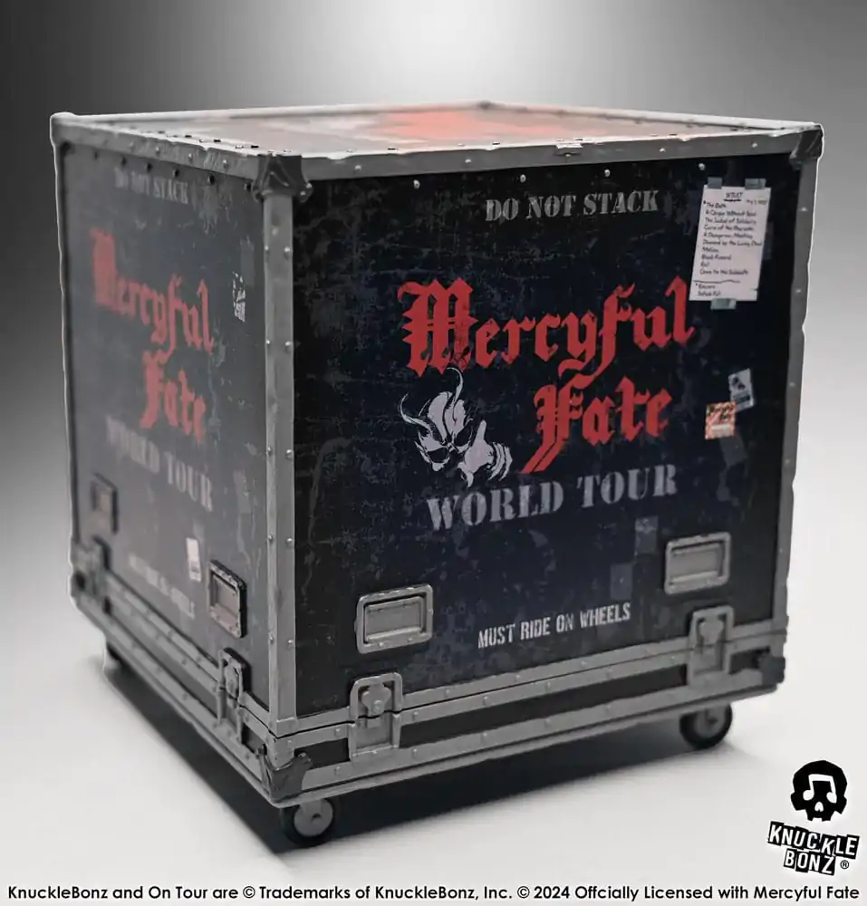 Mercyful Fate Rock Ikonz On Tour Road Case kip & Stage Mask Set World Tour fotografija izdelka