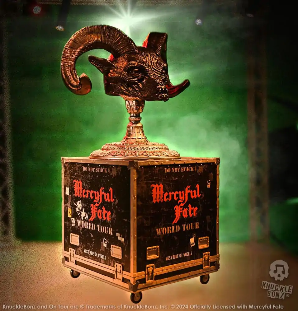 Mercyful Fate Rock Ikonz On Tour Road Case kip & Stage Mask Set World Tour fotografija izdelka