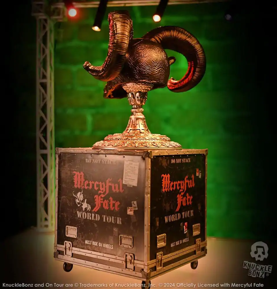 Mercyful Fate Rock Ikonz On Tour Road Case kip & Stage Mask Set World Tour fotografija izdelka