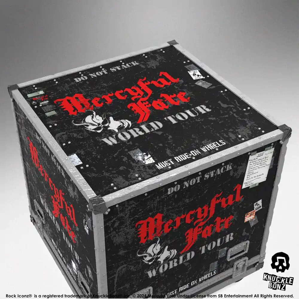 Mercyful Fate Rock Ikonz On Tour Road Case kip & Stage Mask Set World Tour fotografija izdelka