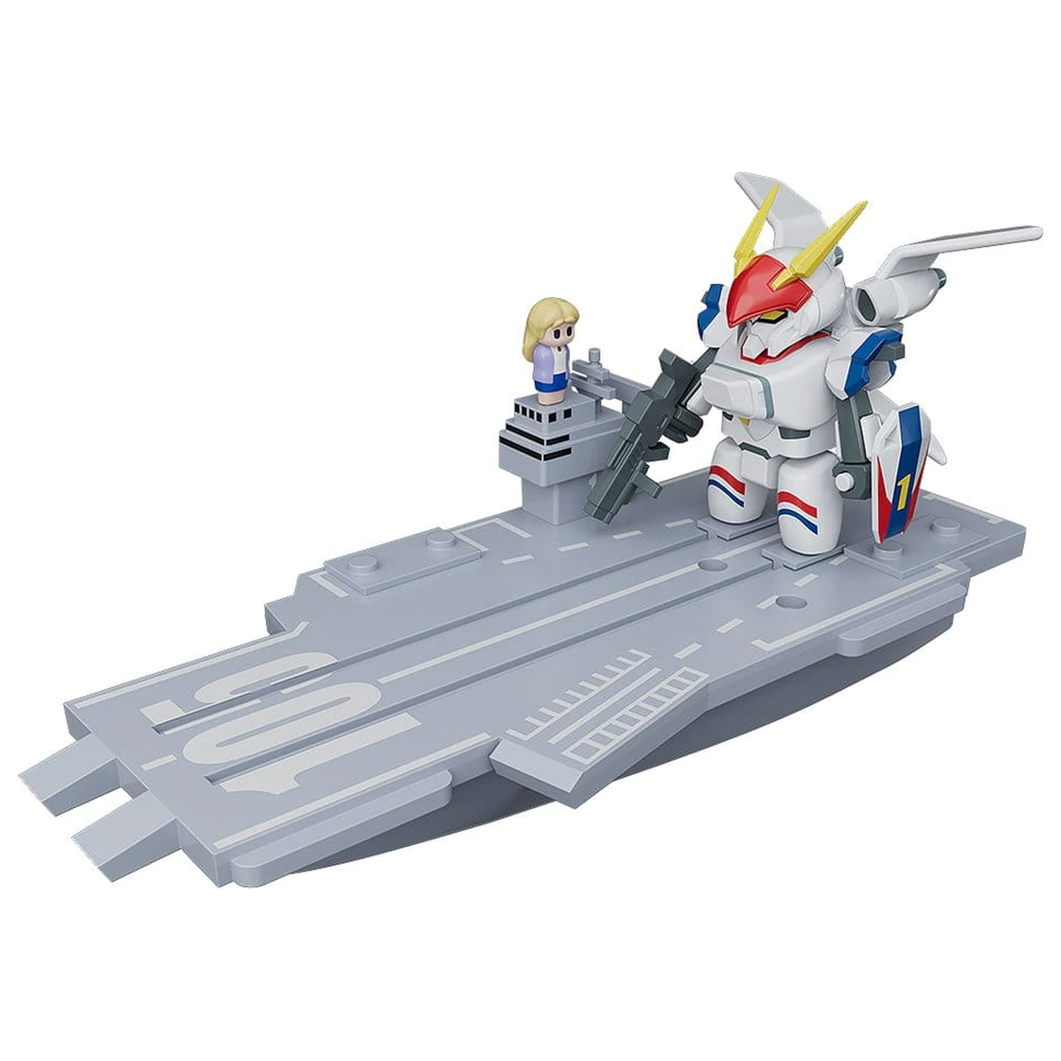 Metal Armor Dragonar Brickroid Akcijska figura Dragonar-1 (Opening Ver.) & Nosilec Set 5 cm fotografija izdelka