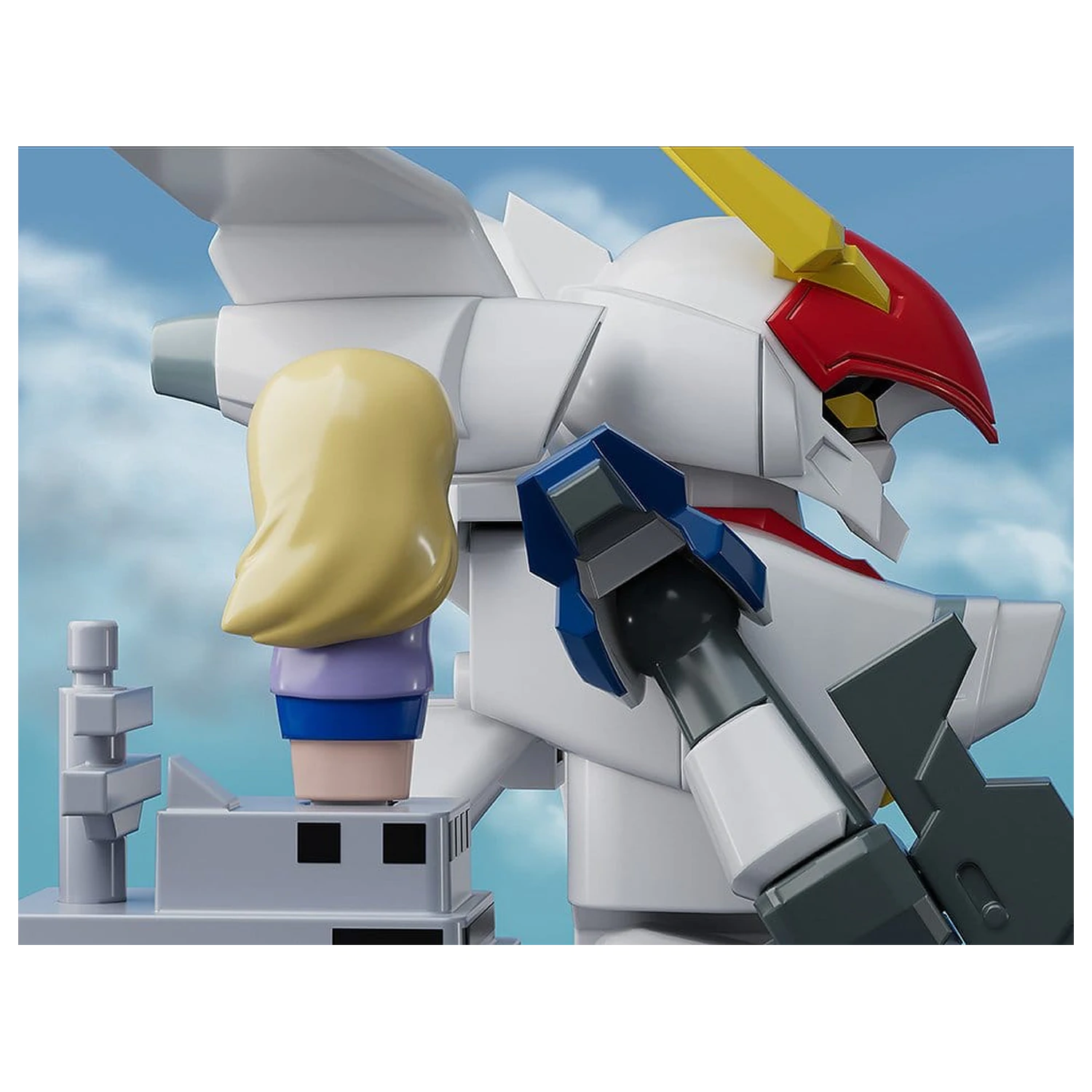 Metal Armor Dragonar Brickroid Akcijska figura Dragonar-1 (Opening Ver.) & Nosilec Set 5 cm fotografija izdelka