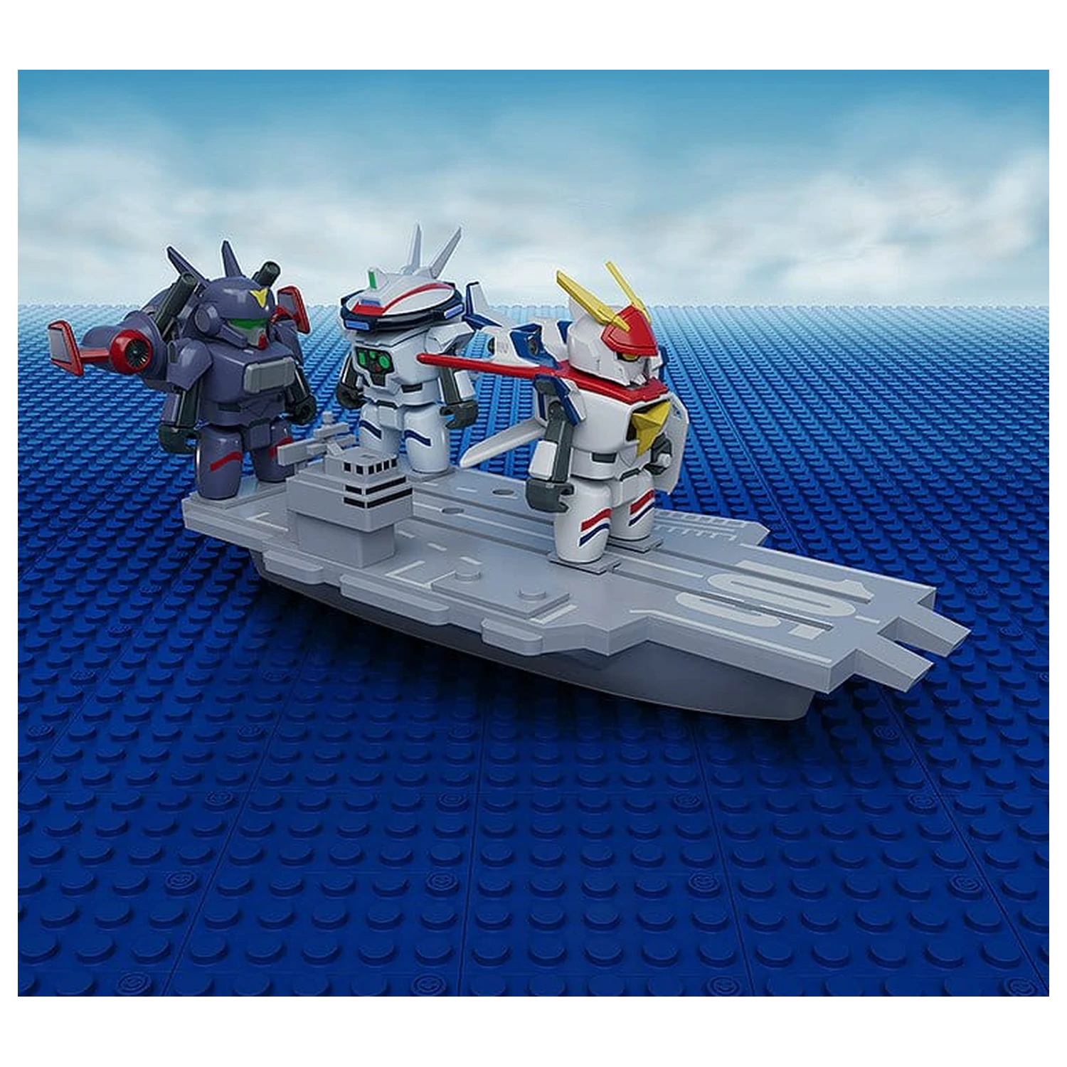 Metal Armor Dragonar Brickroid Akcijska figura Dragonar-1 (Opening Ver.) & Nosilec Set 5 cm fotografija izdelka