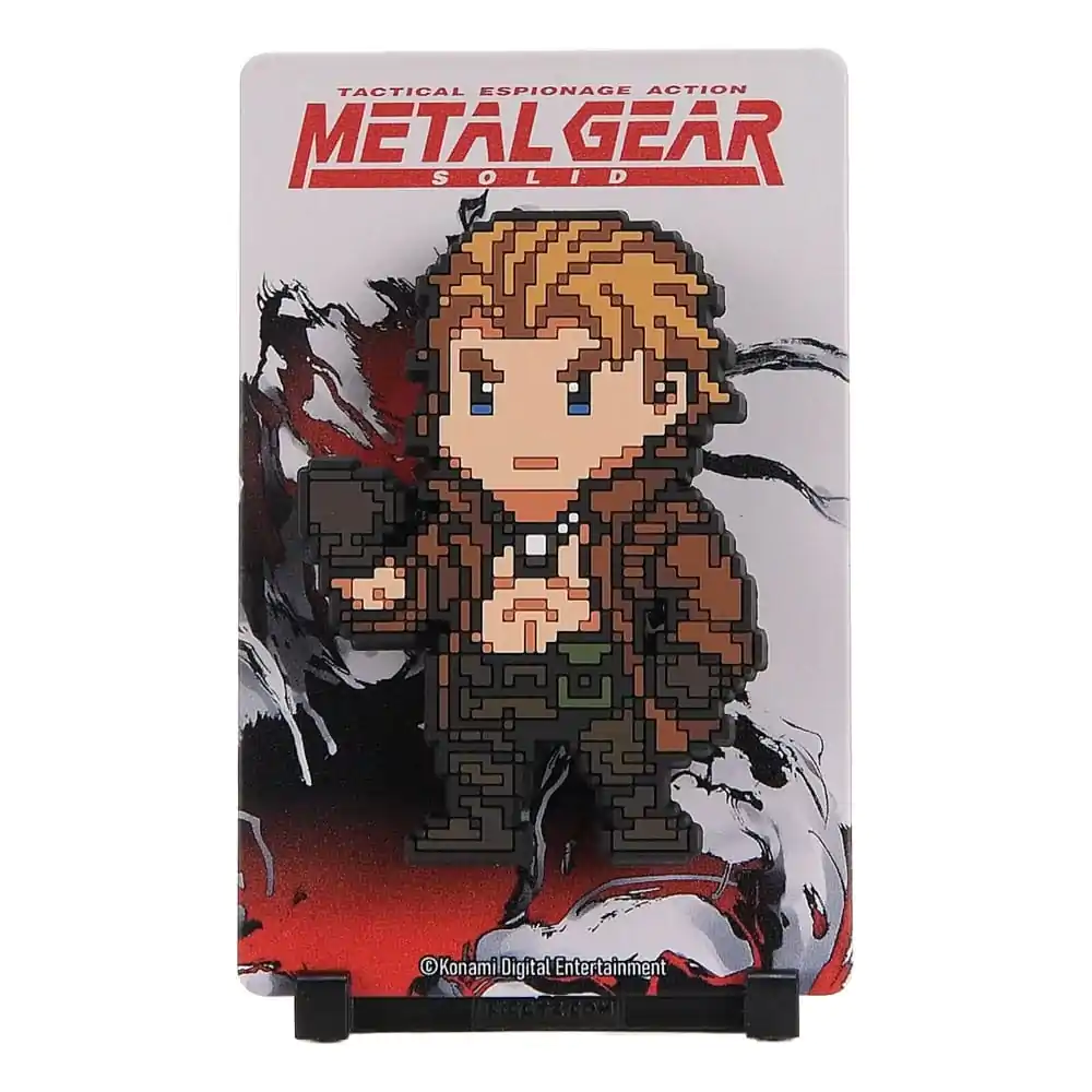 Metal Gear Solid 1 FiGGYZ Magnet zbiralni Liquid Snake 11 cm fotografija izdelka