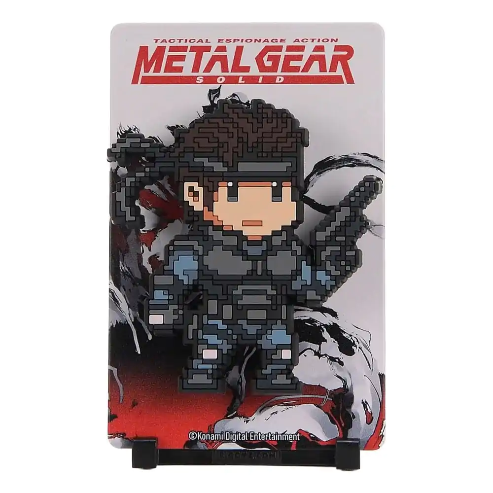 Metal Gear Solid 1 FiGGYZ magnet zbirateljski Solid Snake 11 cm fotografija izdelka