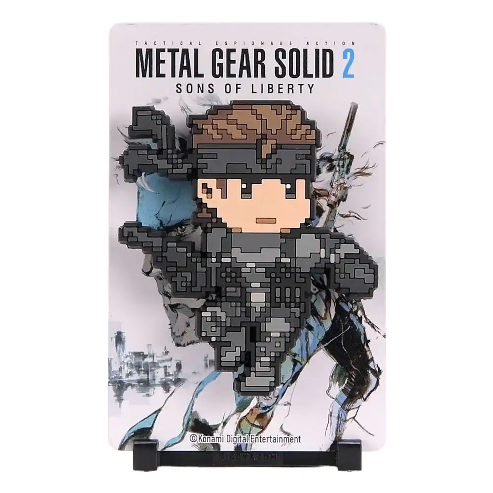 Metal Gear Solid 2 FiGGYZ Magnetni Zbirateljski Solid Snake (Hero Pose) 11 cm fotografija izdelka