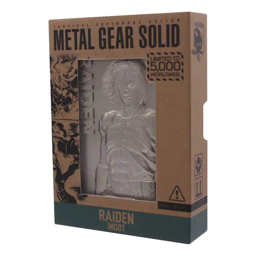 Metal Gear Solid 2 ingot Raiden Limited Edition fotografija izdelka