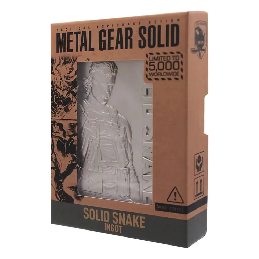 Metal Gear Solid 2 Ingot Kača Limited Edition fotografija izdelka