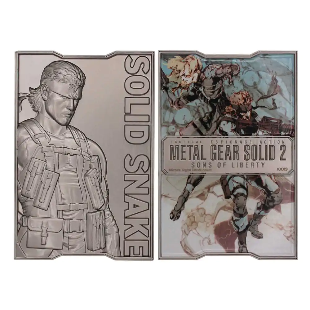 Metal Gear Solid 2 Ingot Kača Limited Edition fotografija izdelka