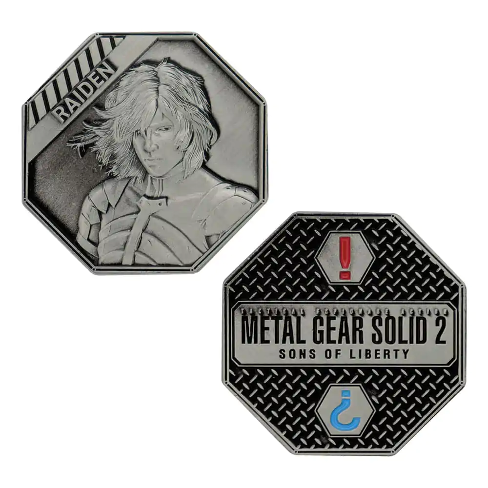 Metal Gear Solid 2 Zbirateljski Kovanec Raiden Limited Edition fotografija izdelka