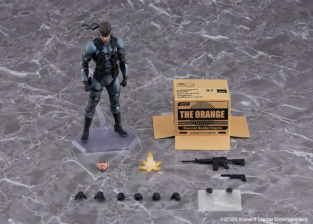 Metal Gear Solid 2: Sons of Liberty Figma akcijska figura Solid Snake MGS2 Ver. Updated Edition 16 cm fotografija izdelka