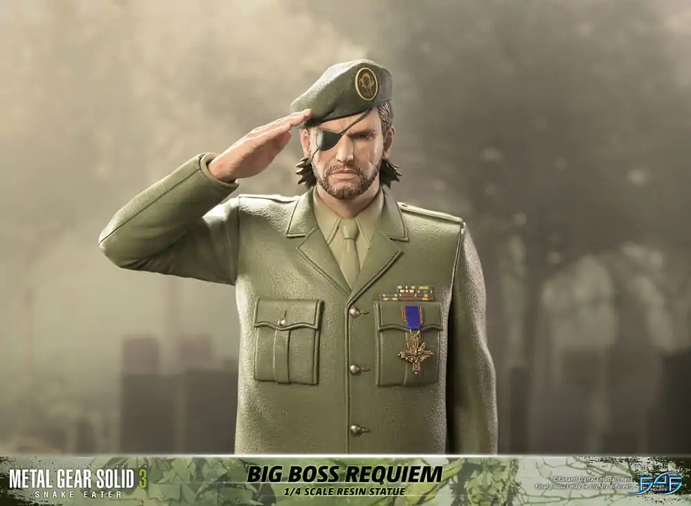 Metal Gear Solid 3: Snake Eater Kip 1/4 Big Boss Requiem 55 cm fotografija izdelka