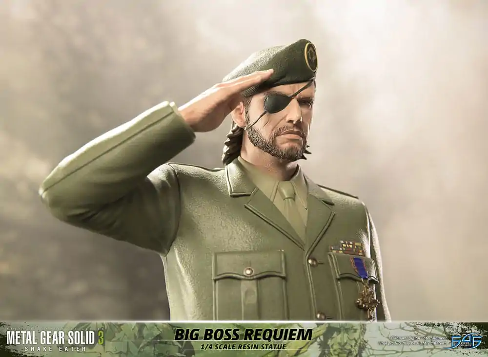 Metal Gear Solid 3: Snake Eater Kip 1/4 Big Boss Requiem 55 cm fotografija izdelka